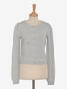 Cardigan Krizia in Cashmere Grigio