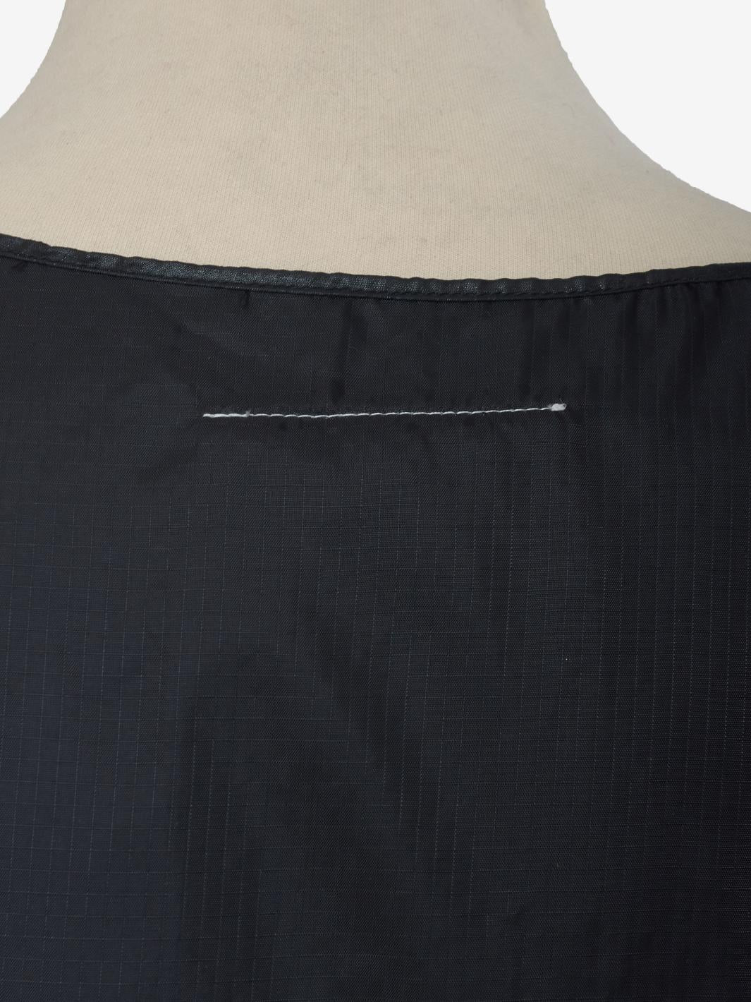 Maison Margiela Black Nylon Dress CVM23.19.12  Maison Margiela 