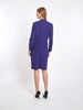 1980s Gianni Versace purple women suit in wool with large buttons W2203173  Versace 