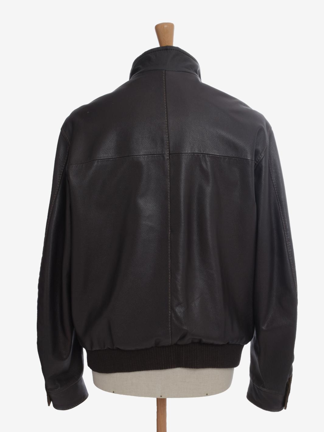 Cappotto vintage reversibile in pelle