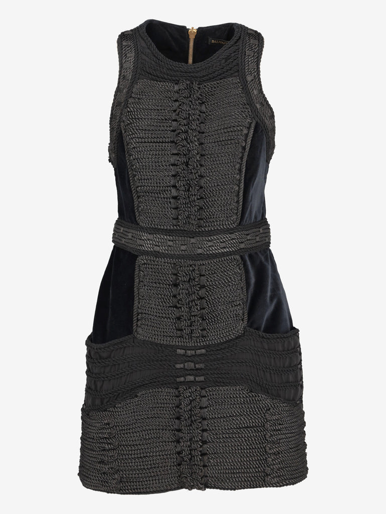 Balmain x H&M Velvet Dress MR61125.30  Balmain 