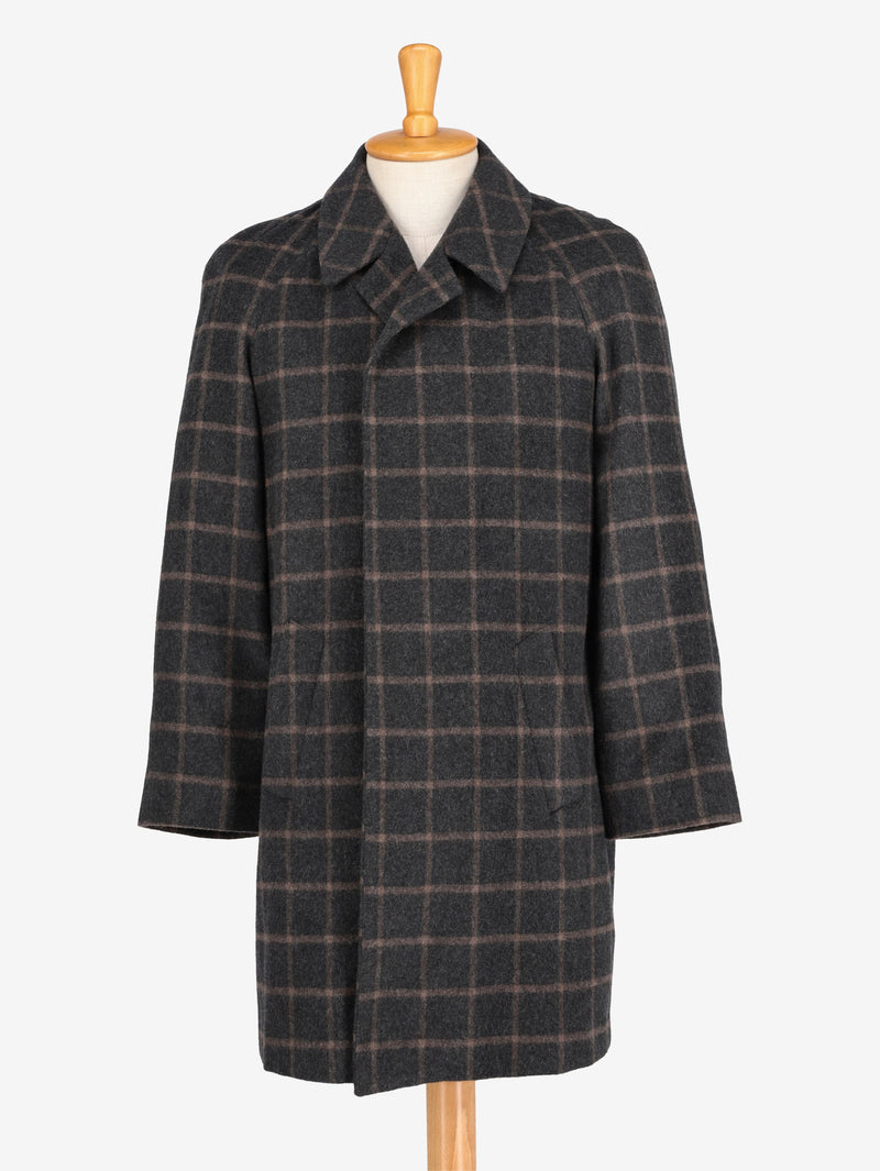 Vintage Checked Wool Coat WCV112511  Vintage 
