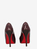 Louboutin Open Toed Heels in Burgundy Leather WCV161224_70  Christian Louboutin 