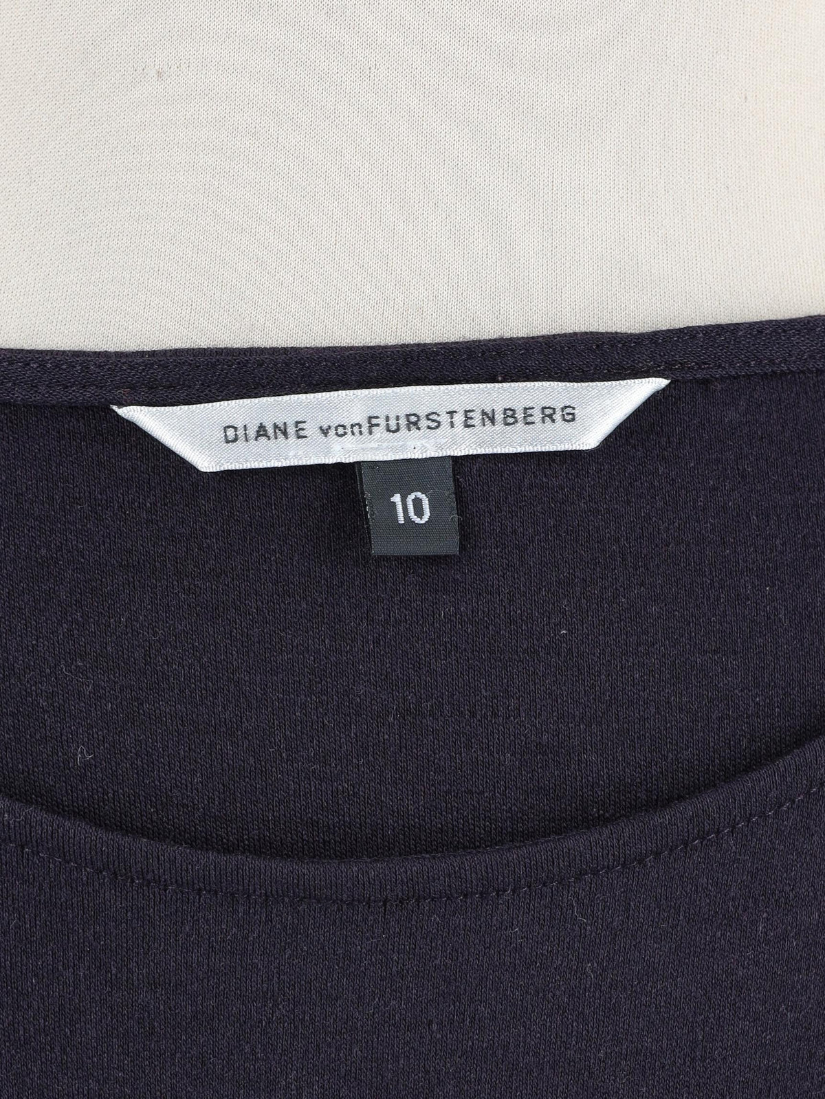 Diane von Furstenberg Long-Sleeve Wool Mini Dress CVB20.47.20  Diane Von Furstenberg 