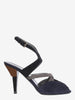 Prada 绒面革凉鞋