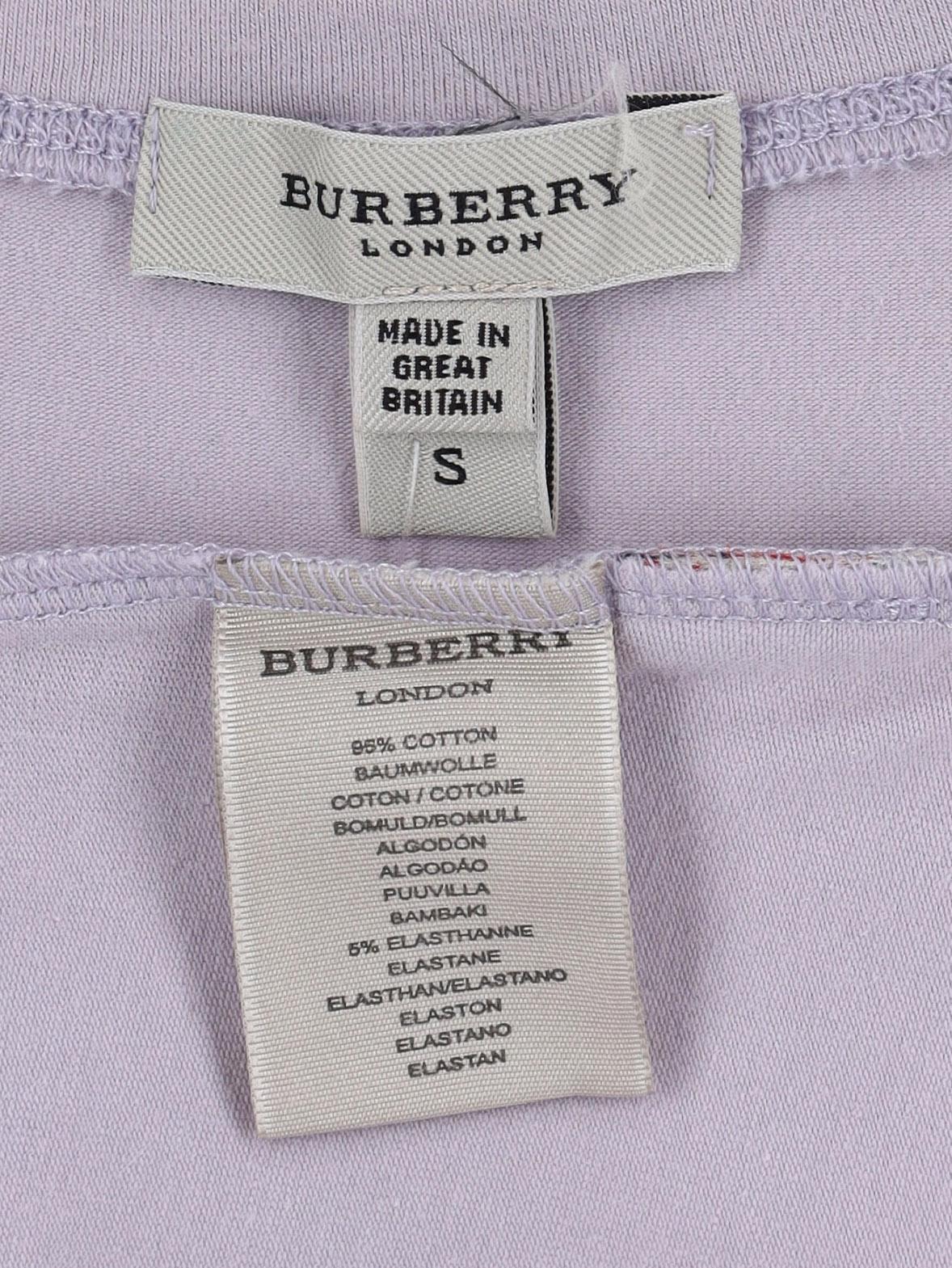 Burberry Lilac Shirt W24121253.8  Burberry 
