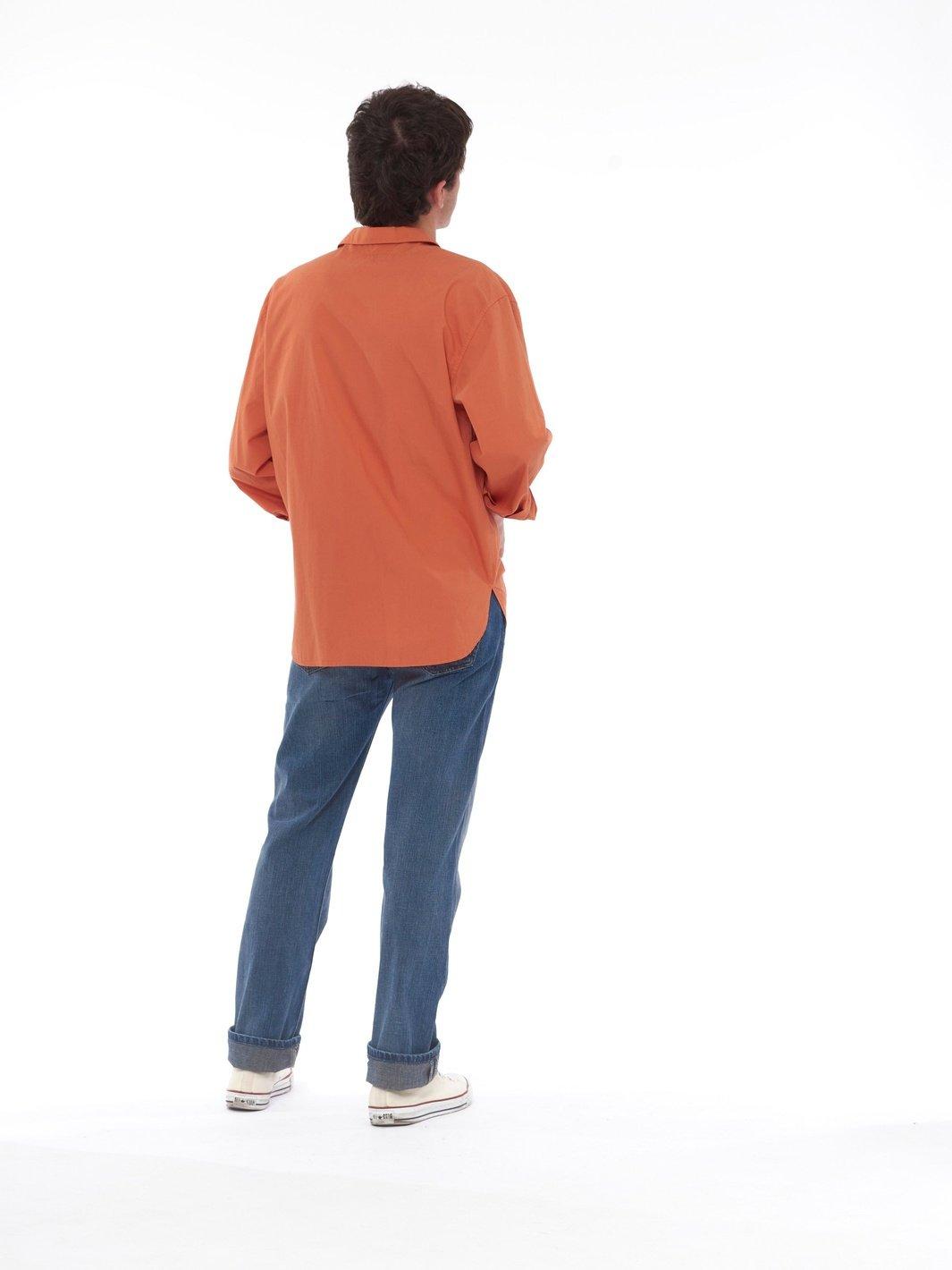 Y2K Krizia oversized orange shirt U222-21/2  Krizia 