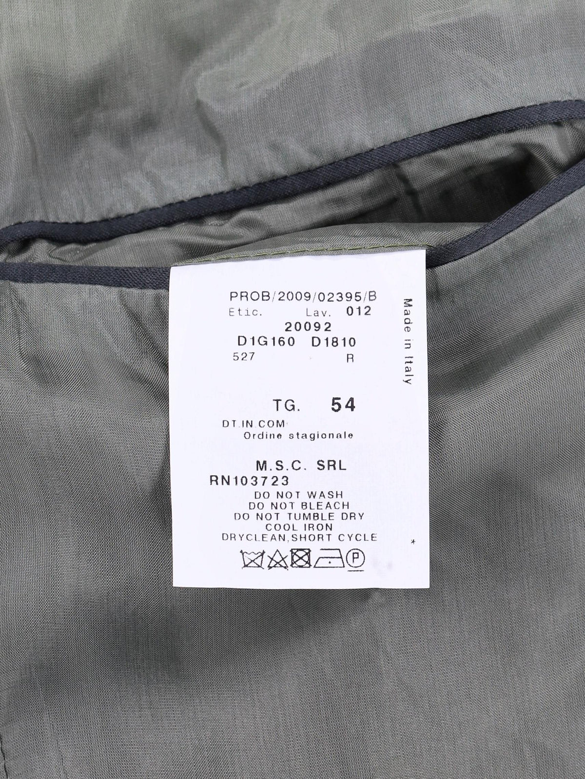 Emporio Armani Velvet Suit