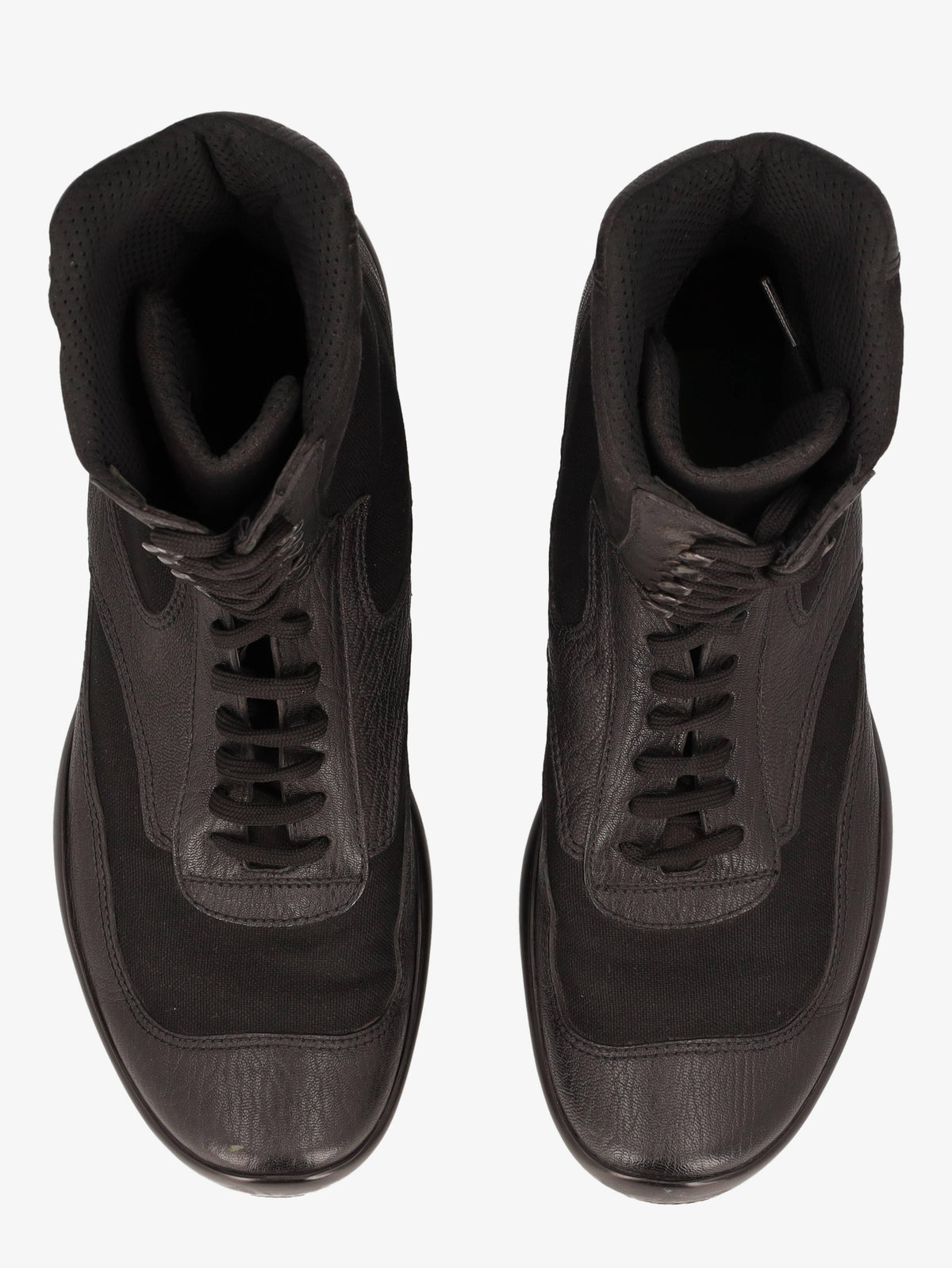 Prada Black Combat Boot WCV250826.51  Prada 