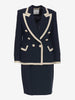 Moschino Couture 蓝白西装
