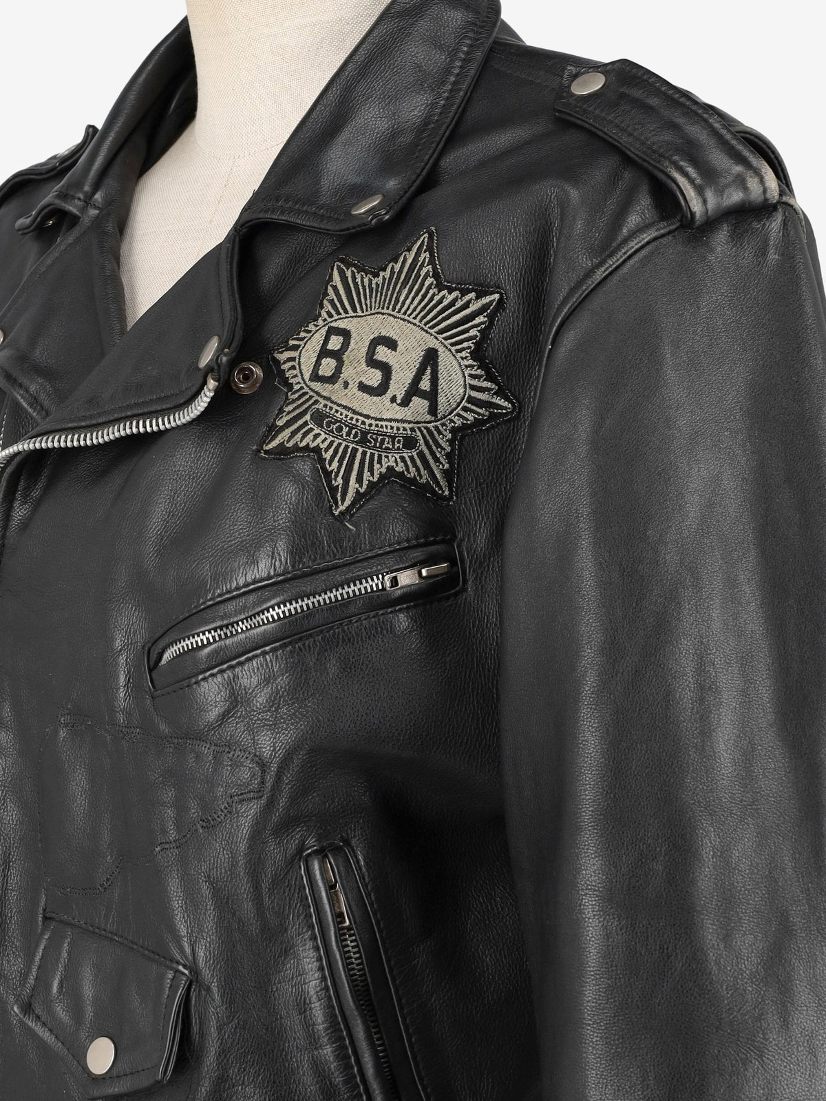 Giacca in pelle BSA