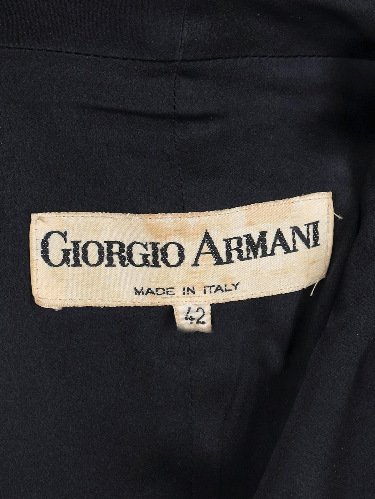 Giorgio Armani Black Jacket DM1004341  Giorgio Armani 