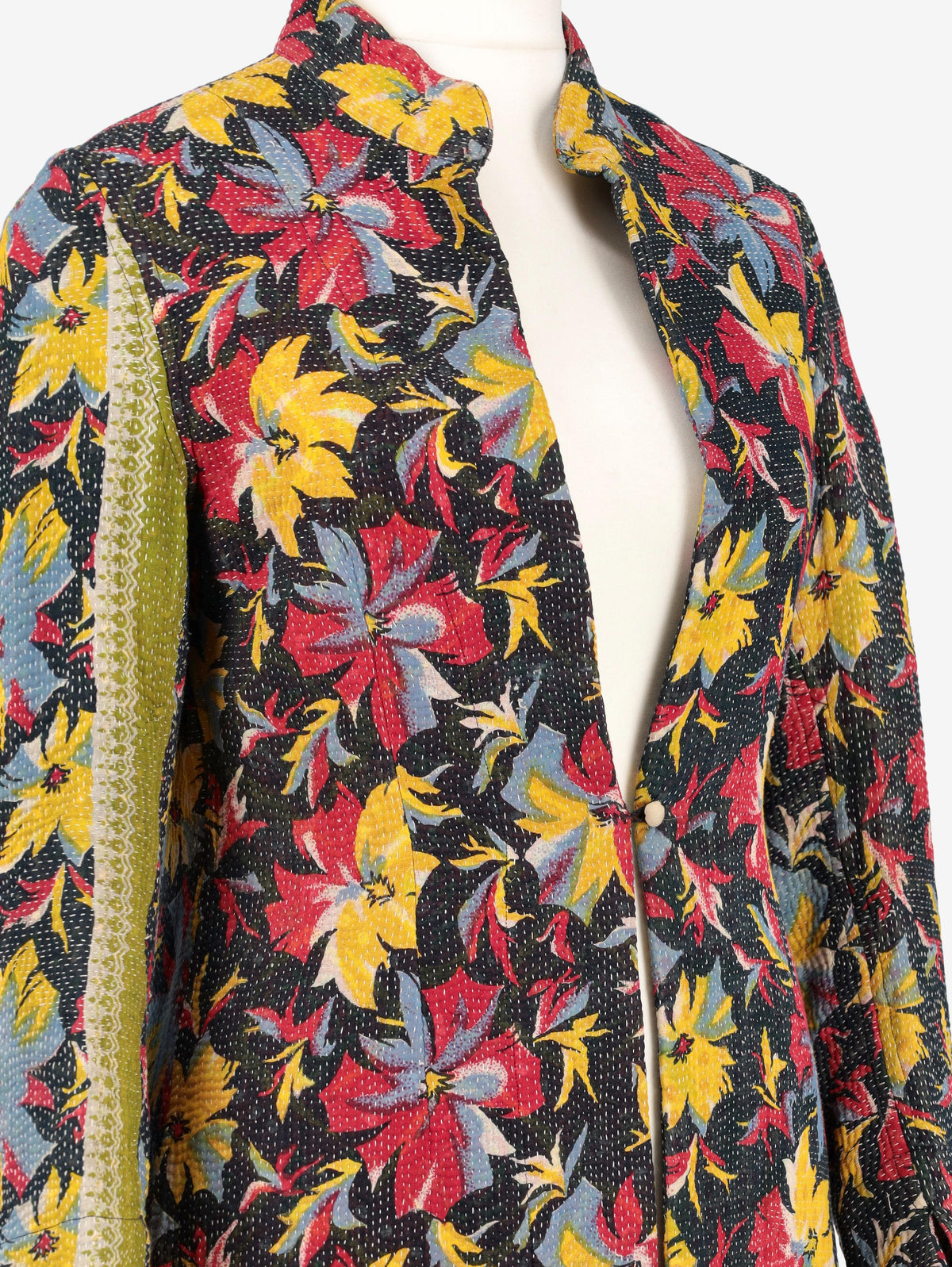 Vintage Floral Padded Outwear DM10043116  Vintage 