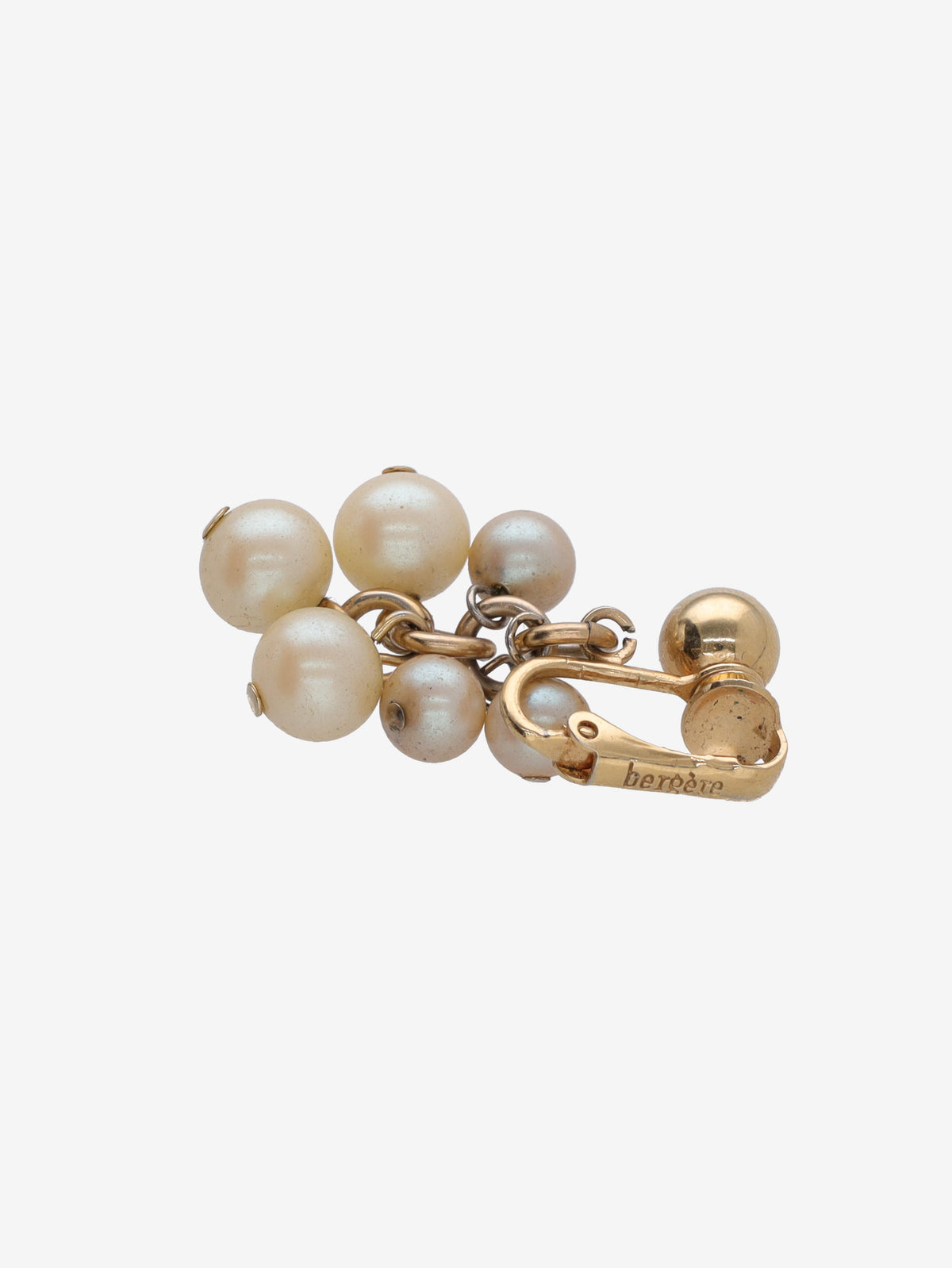 Vintage Pearl Pendant Earrings W13426.37  Vintage 