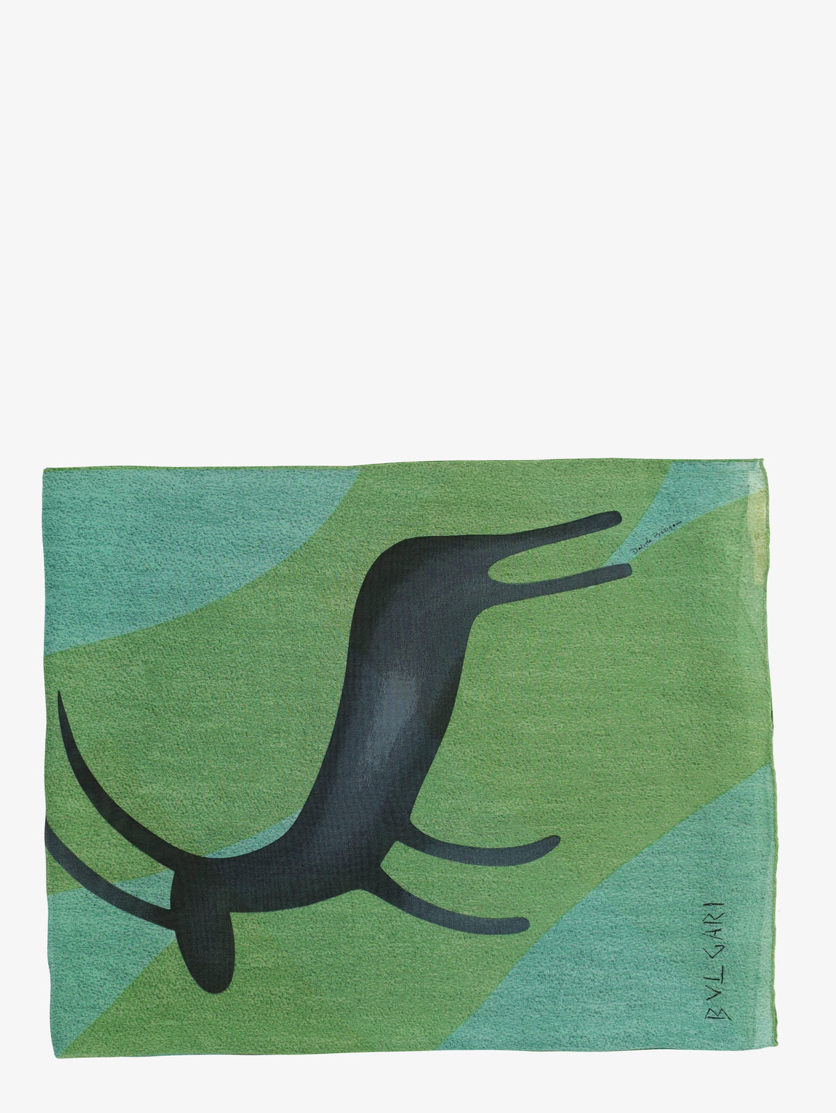 Bvlgari Silk Scarf By Davide Pizzigoni