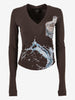 Just Cavalli Wave Print Shirt W24121253.4  Just Cavalli 
