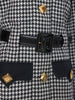 Genny Houndstooth Wool Suit E1001211  Genny 