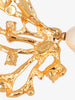 Kenneth Jay Lane Gold Coral Earrings CVR24.1.165  Kenneth Jay Lane 