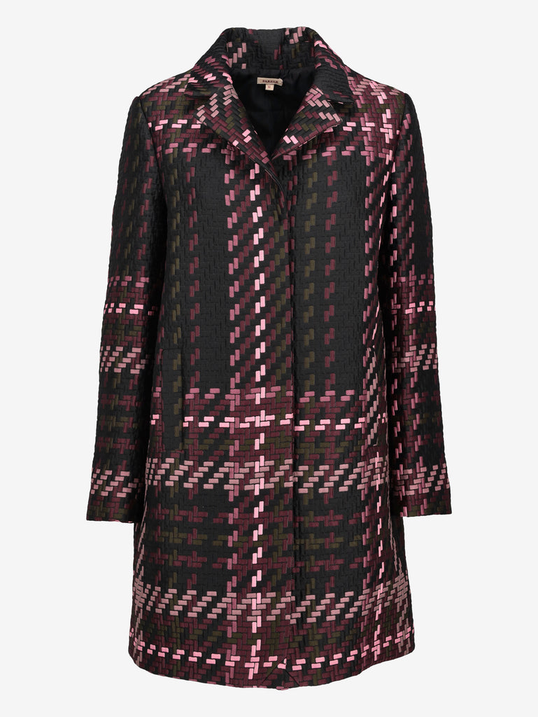 P.A.R.O.S.H. Geometric Multicolor Coat CVM26.22.26  Parosh 