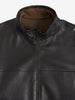 Cappotto vintage reversibile in pelle