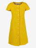 Courrèges Yellow Wool Dress MR260725.15  Courrèges 