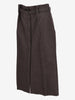 Fendi Wool Blend Long Skirt with Logo Belt CVM26.1.10  Fendi 