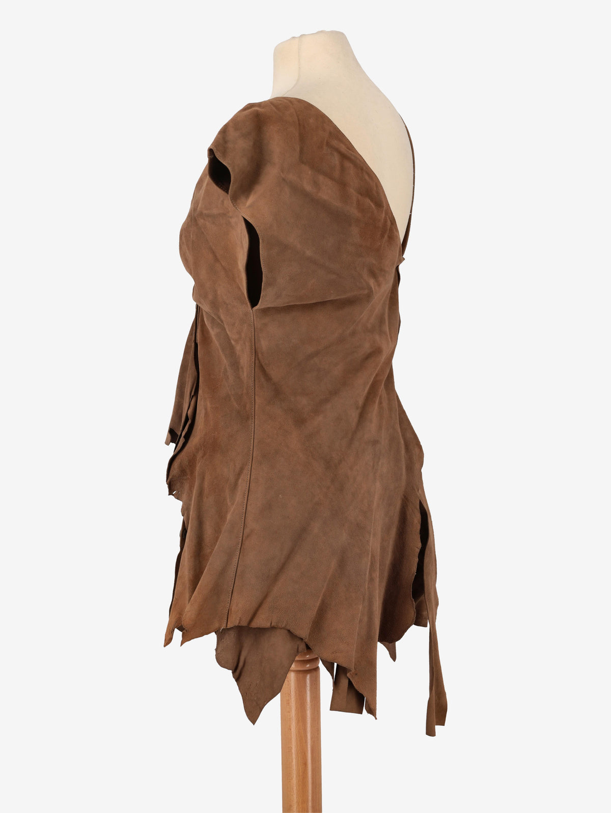 Issey Miyake Brown Suede Set DM10043112  Issey Miyake 