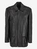 Versace Leather Jacket MU250527.27  Versace 