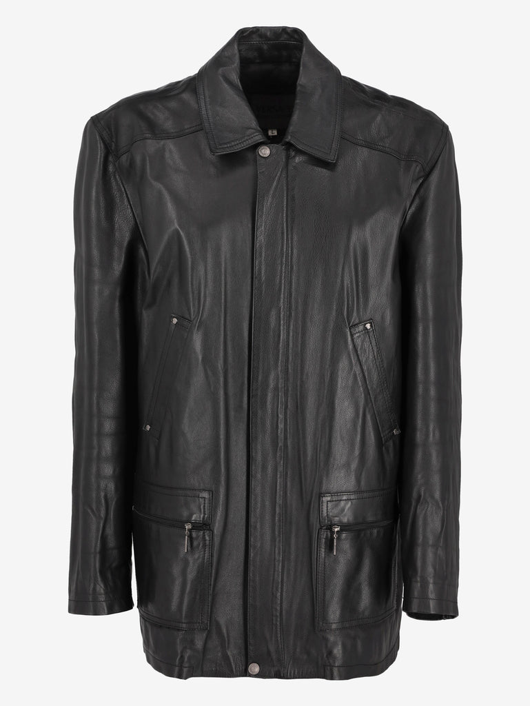 Versace Leather Jacket MU250527.27  Versace 