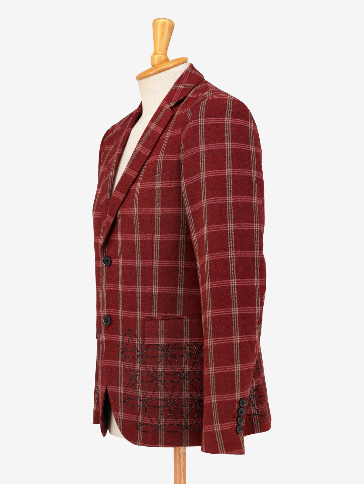 Richmond Checked Blazer WCV250809.04  John Richmond 