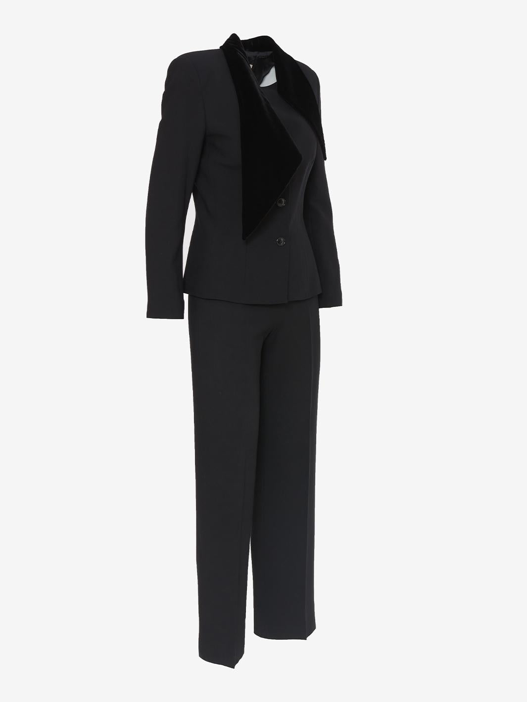 Emporio Armani Tailleur 黑色