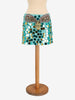 Vintage Sequined Miniskirt