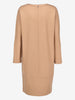 Max Mara Beige Wool Midi Dress with Zipper Sleeves CVM26.6.59  Max Mara 
