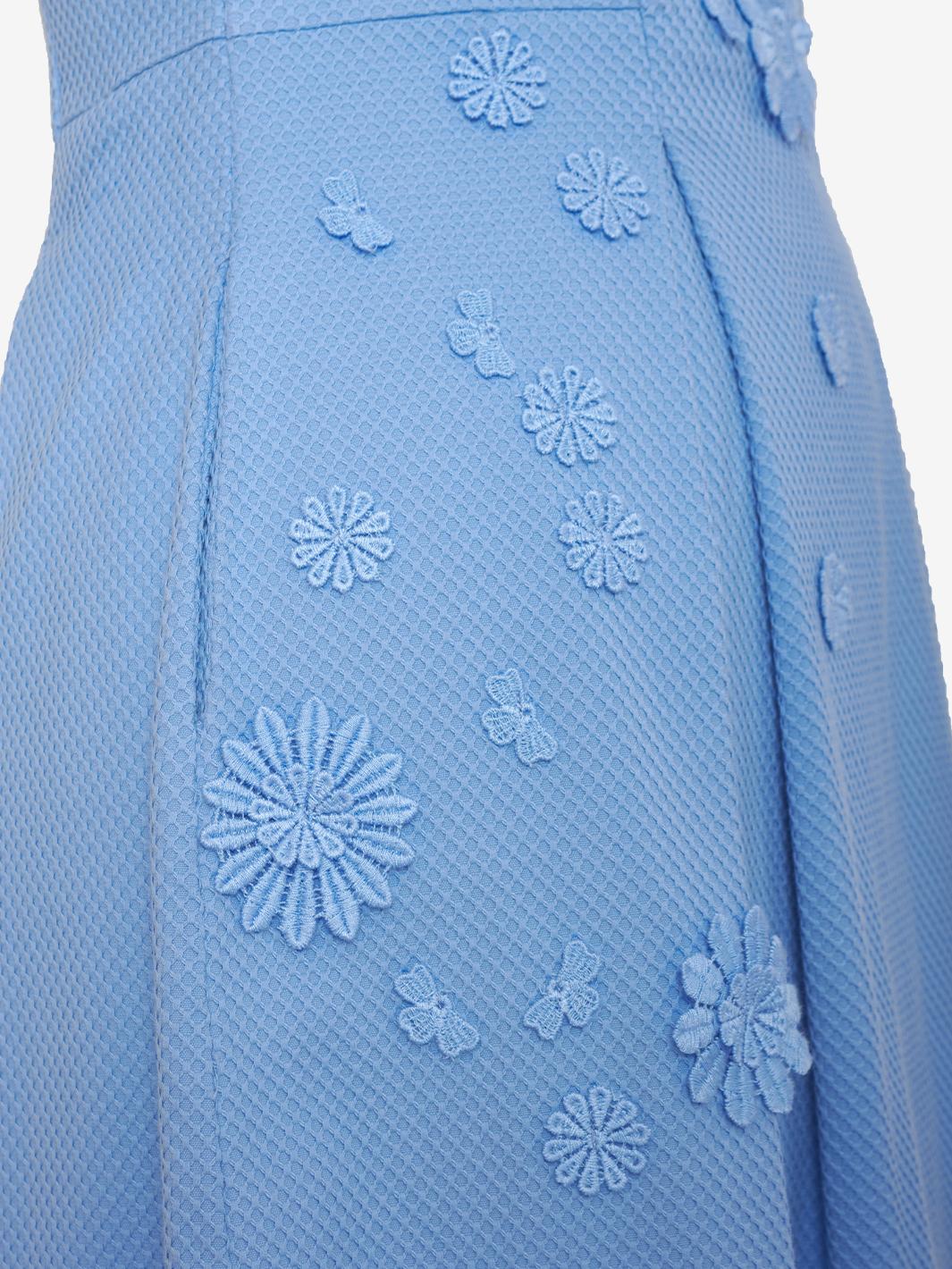 Ermanno Scervino 花卉贴花小礼服