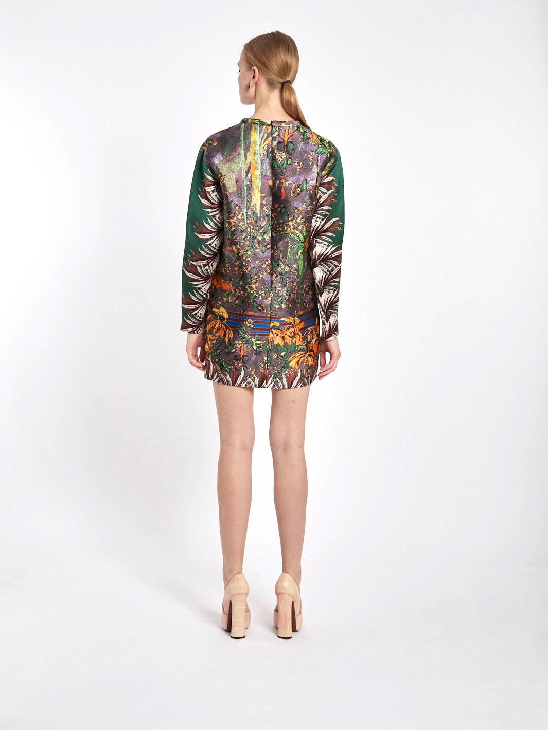 2010 Aquilano Rimondi minidress with Gaugin-inspired print BR0298  Acquilano Rimondi 