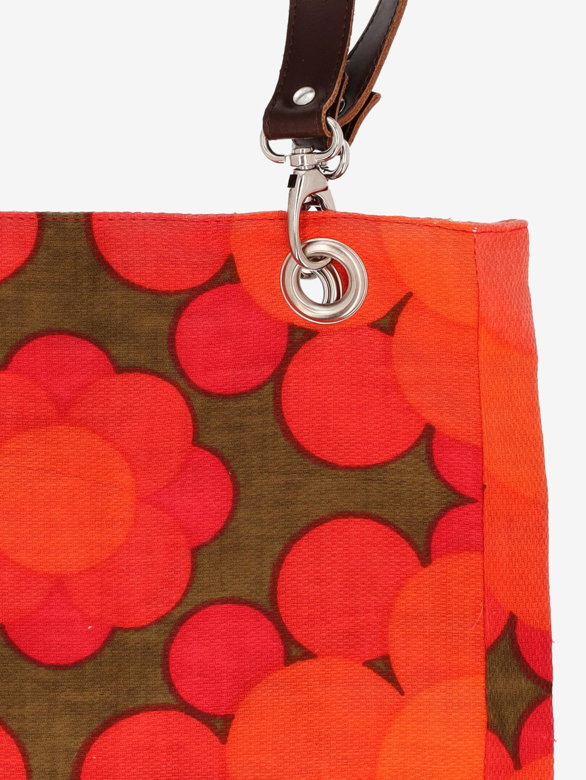 Vintage Flower Pattern Tote Bag WCV241010101.3  Vintage 