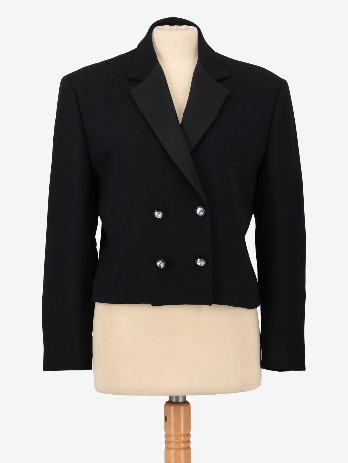Gianni Versace Couture Black And Yellow Suit