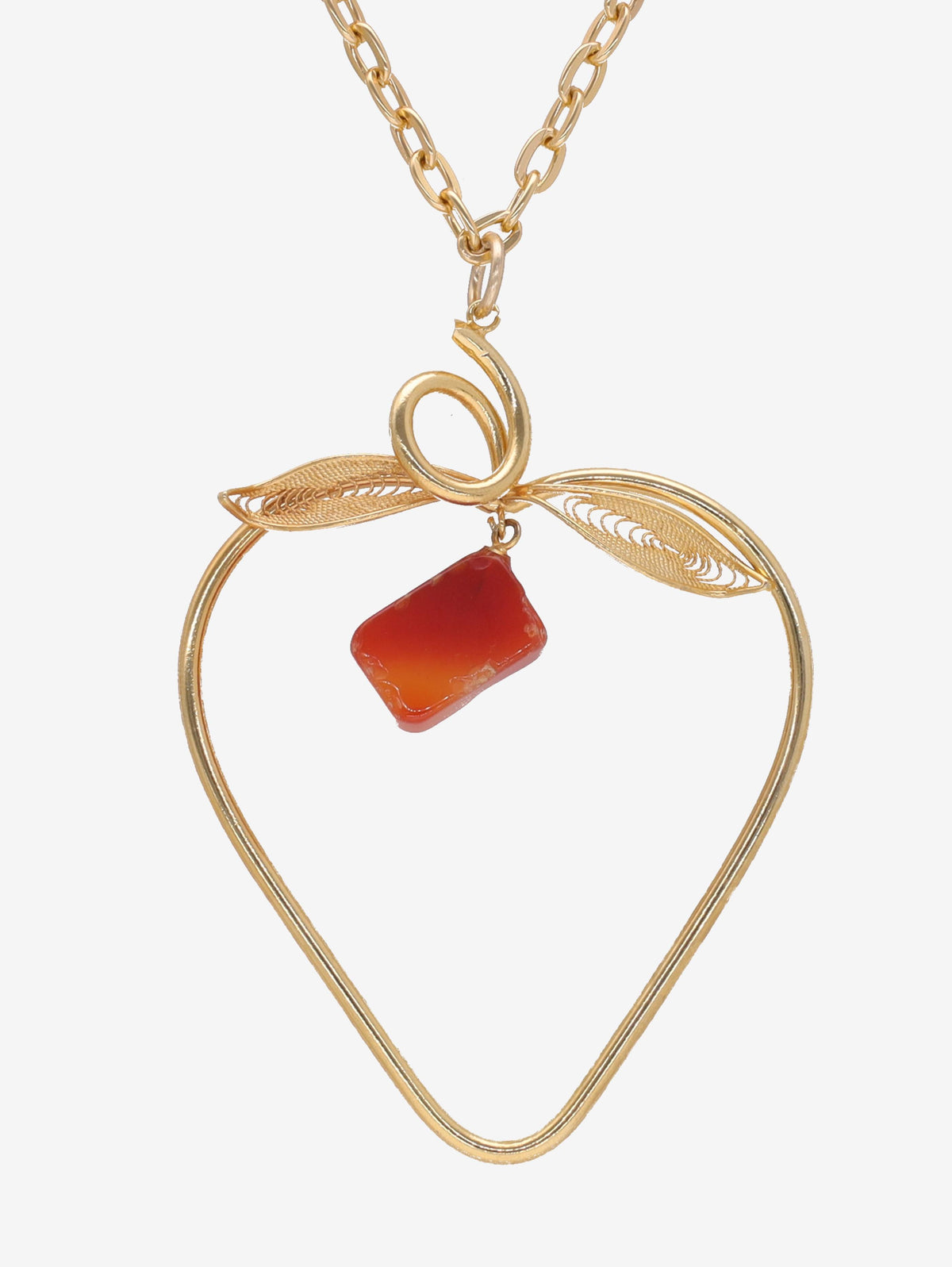 Vintage Necklace With Strawberry MR231025.19  Nina Ricci 