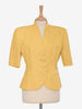 Yellow cotton suit