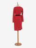 Vintage sheath dress with jewel belt - '80s AR009  Mimmina 