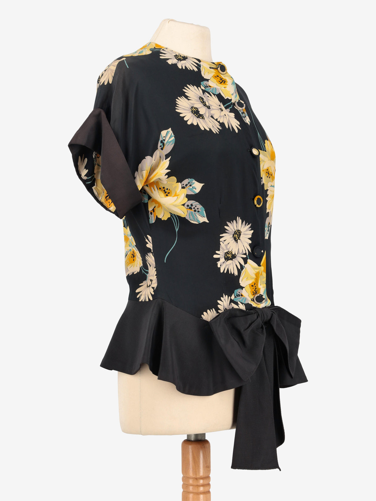 Vintage Flower Blouse DM10043117  Vintage 