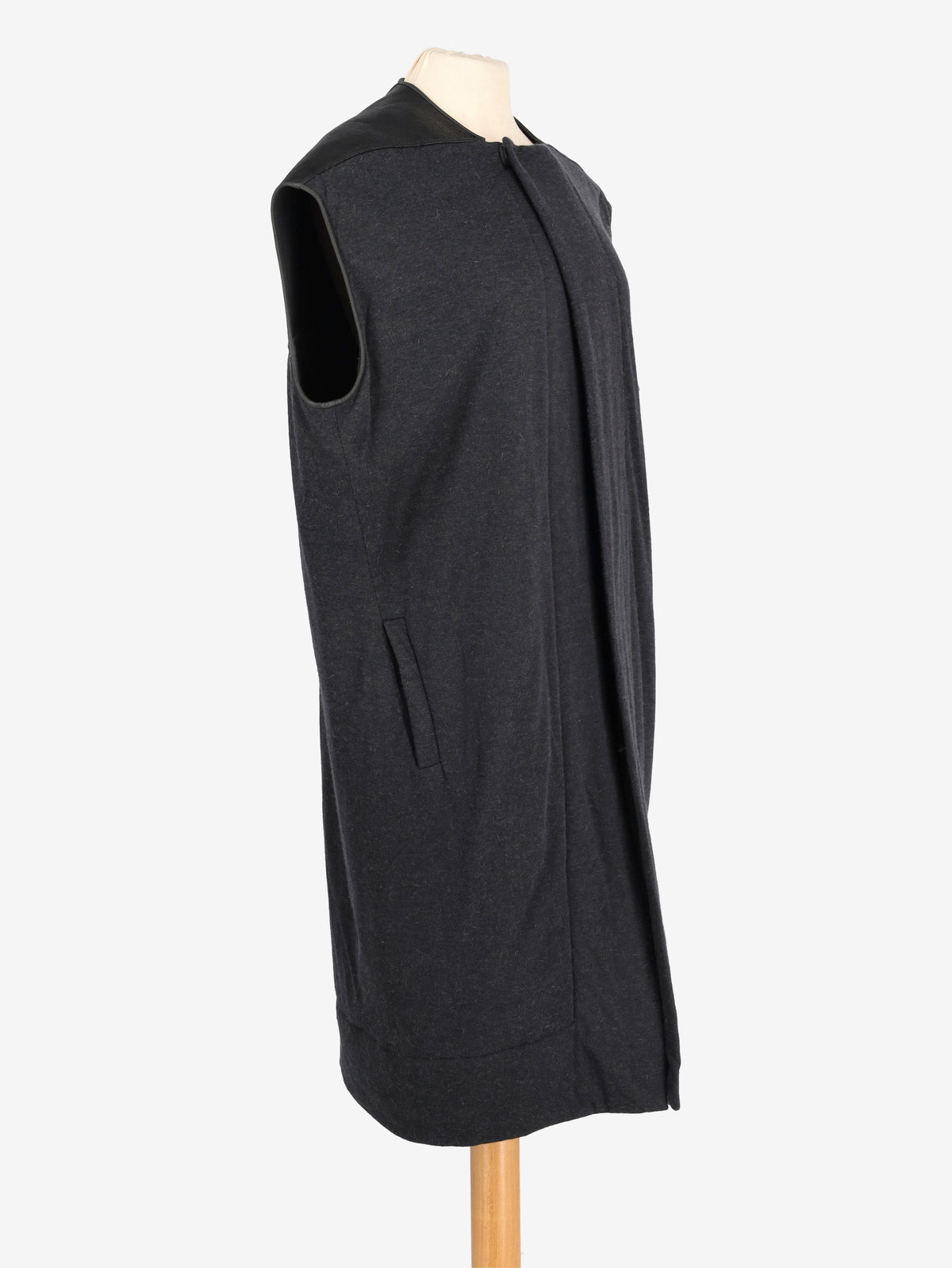 Rick Owens Lilies Leather Plain Mantle RM290925.70  Rick Owens 