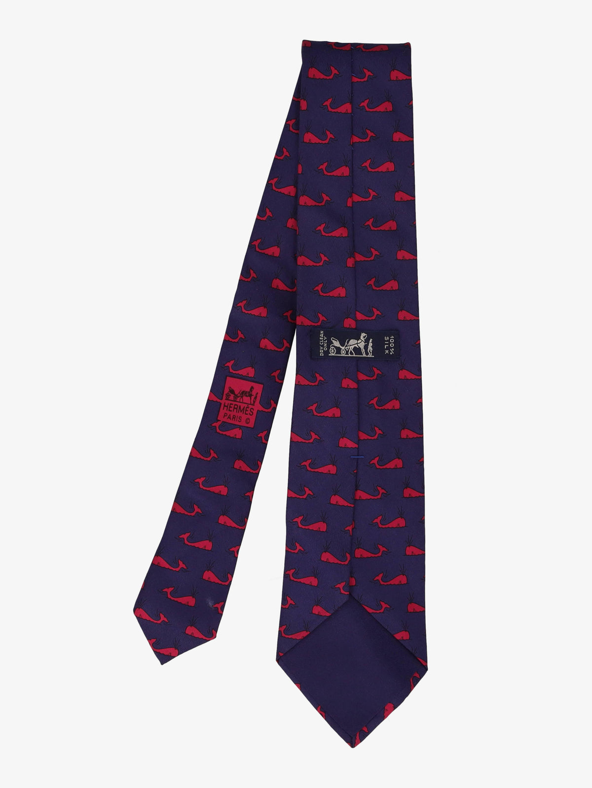 Hermès Fuxia Wales Print Tie W16062025.27  Hermès 