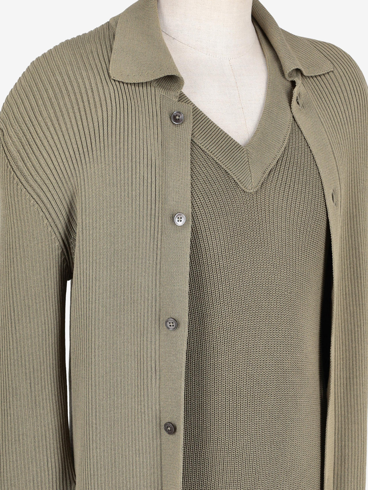 Salvatore Ferragamo Green Knit Set WCV112515  Salvatore Ferragamo 