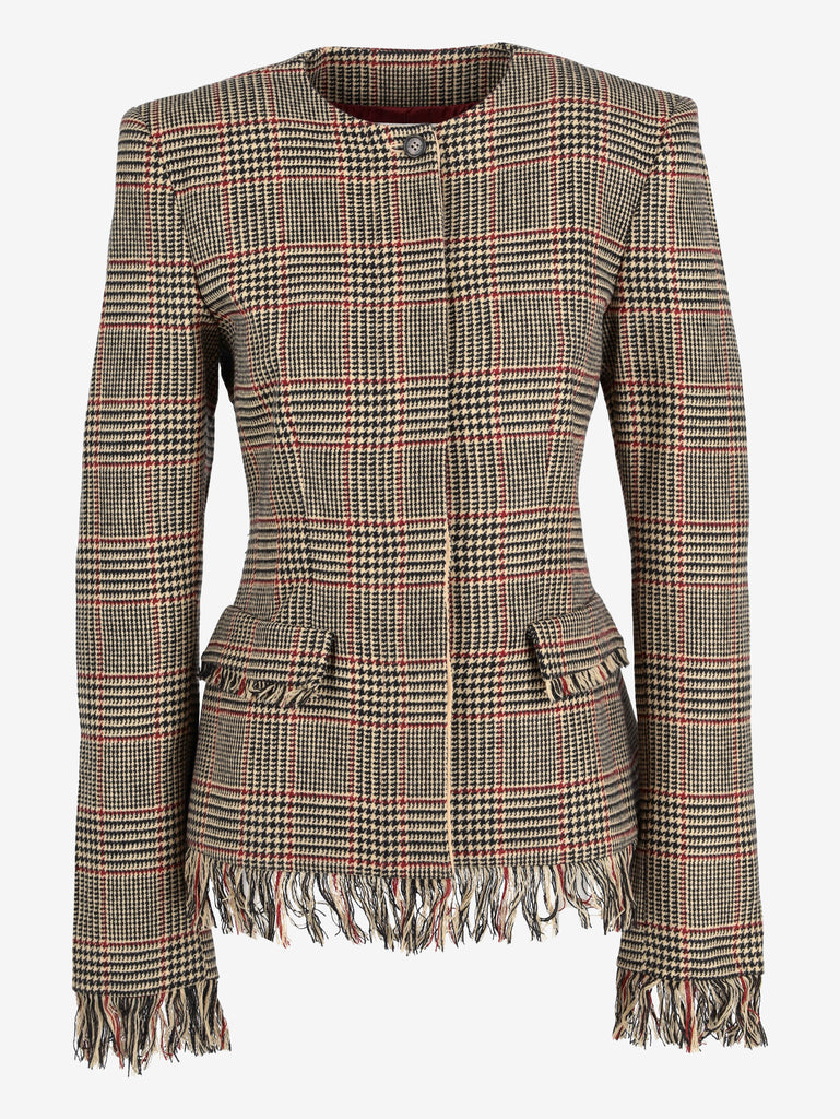 Basile Tartan Pattern Jacket W2511.116.10  Basile 