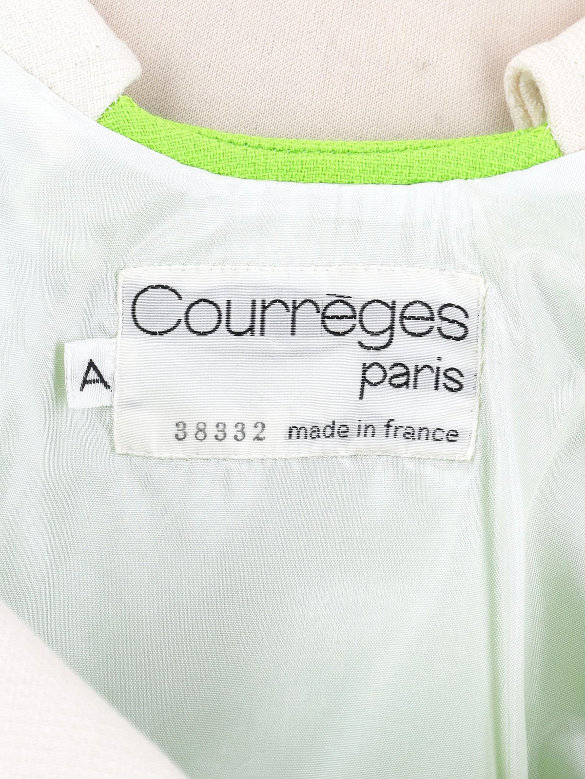 Courrèges 1960s Space Age Dress MR260725.16  Courrèges 