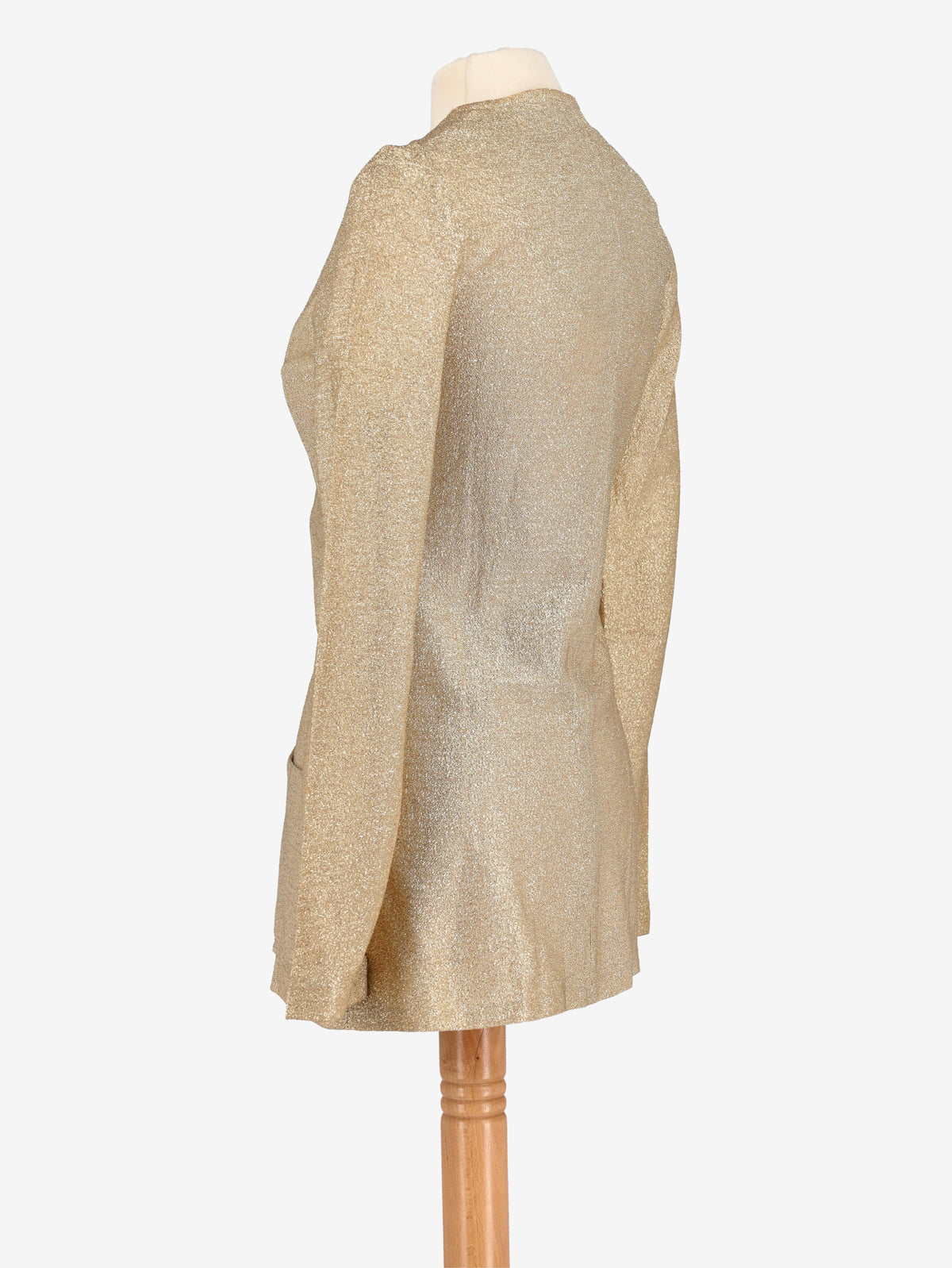 Vintage Gold Lurex Shirt W24121243  Vintage 