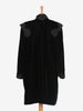Vicky Tiel Black Velvet Coat