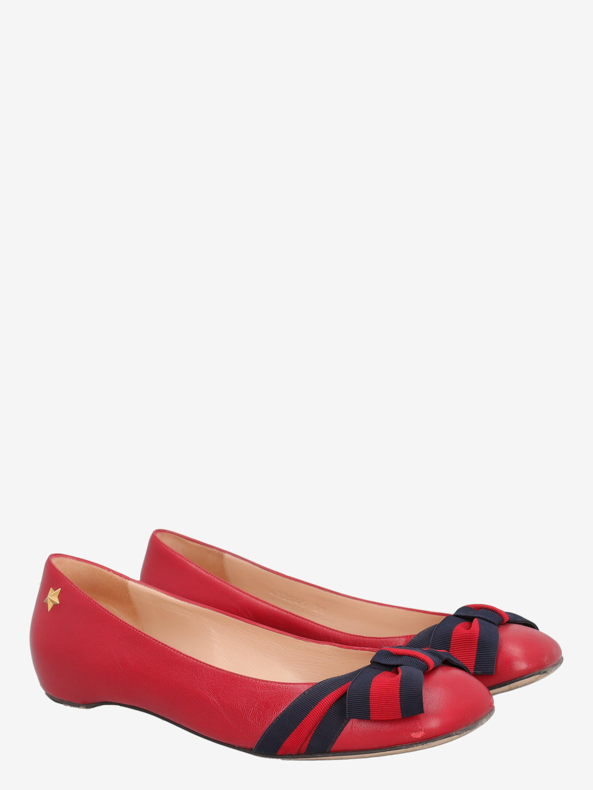 Gucci Red Ballerina With Bow WCV2410104  Gucci 