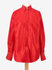 Gianfranco Ferré Red Silk Shirt